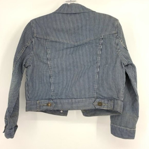 I love H81 Stripes Denim Jacket Medium - Picture 8 of 8